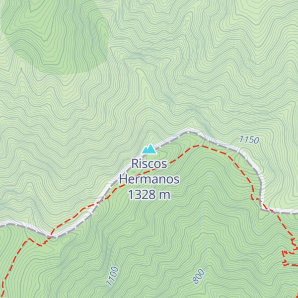 Map of Riscos Hermanos