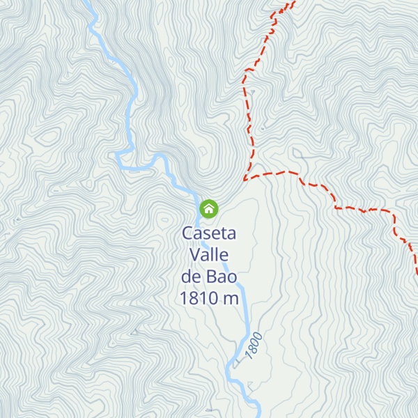Map of Caseta Valle de Bao
