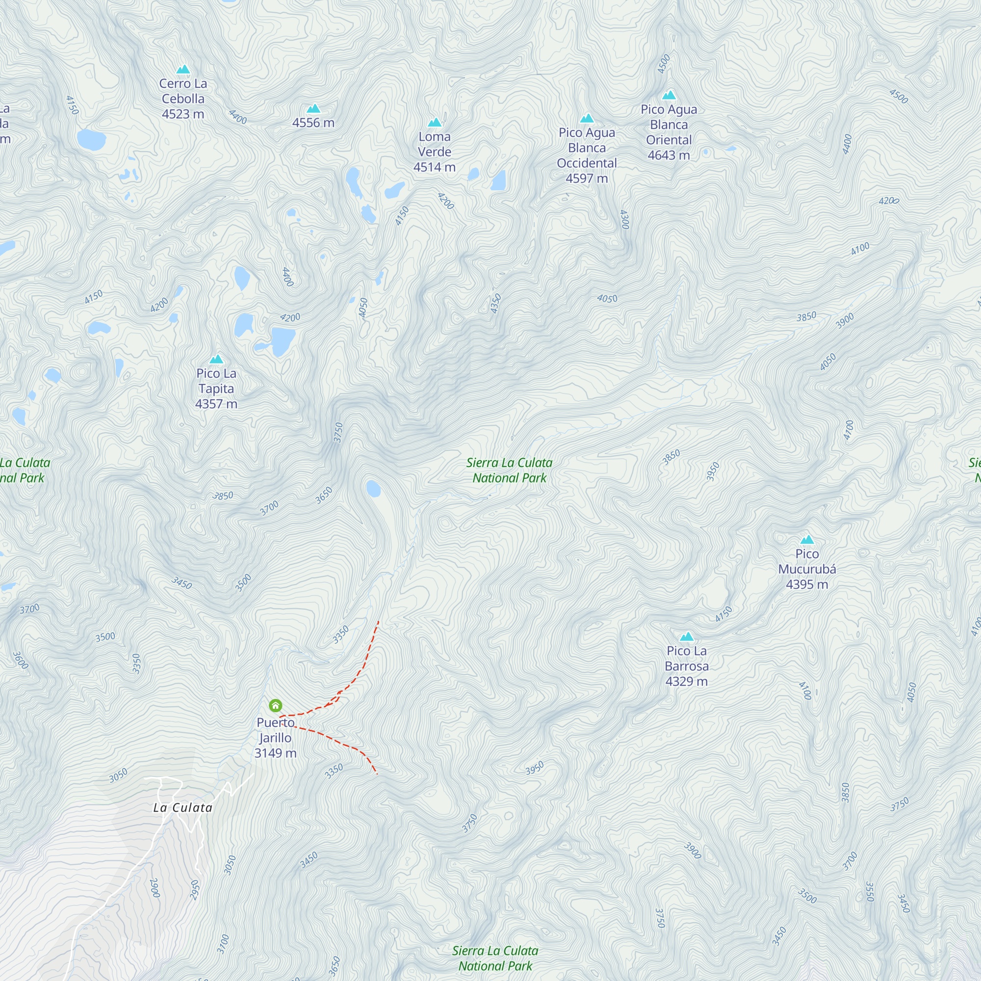 1.° Refugio map