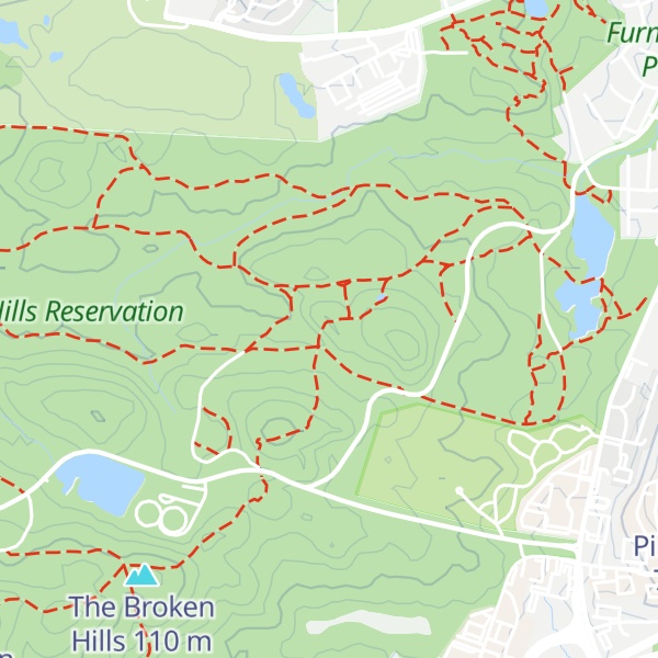 Map of The Crags