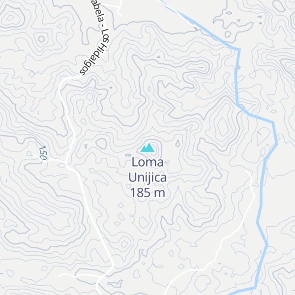 Map of Loma Unijica