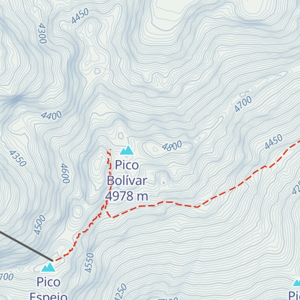 Map of Aguja Anzil