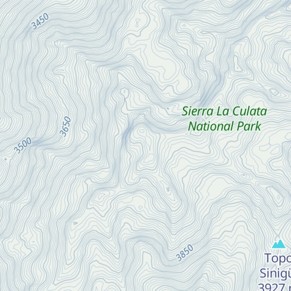 Map of Pico Briglly