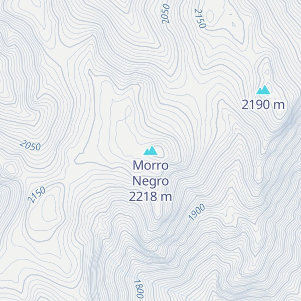 Map of Morro Negro