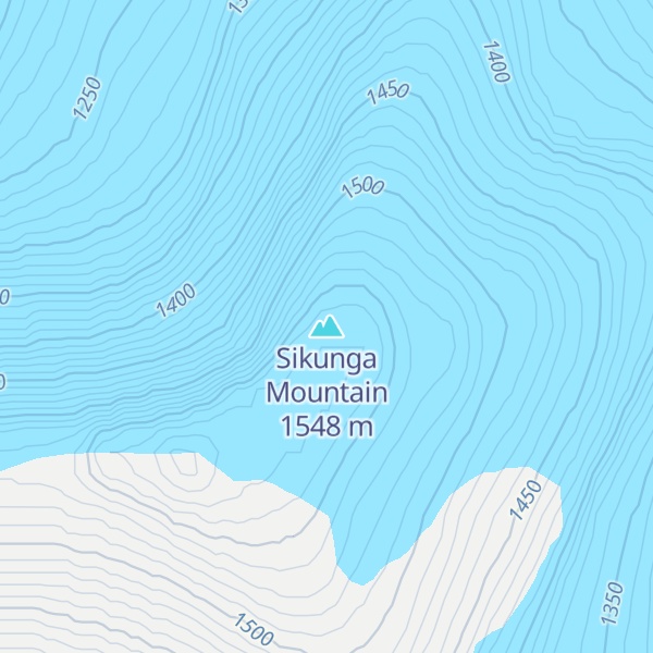 Map of Sikunga Mountain