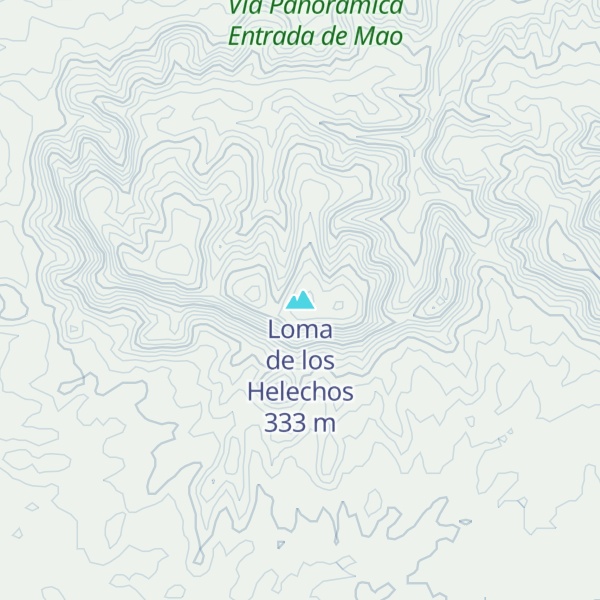 Map of Loma de los Helechos