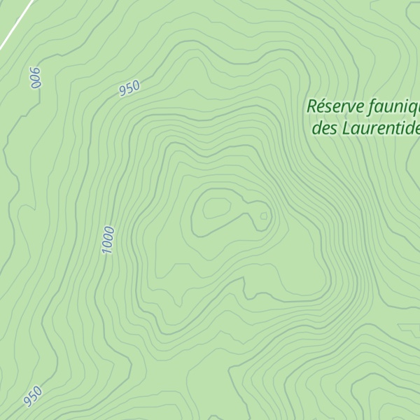 Map of Mont de la Québécoise