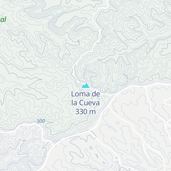 Map of Loma de la Cueva