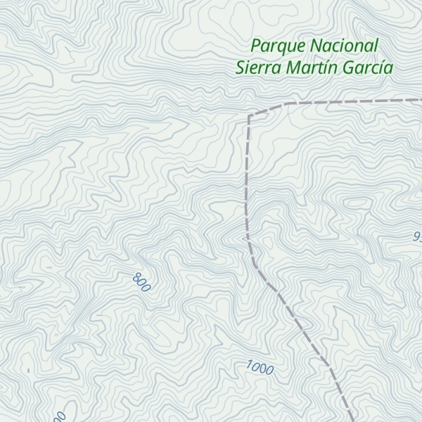 Map of Monte El Busú