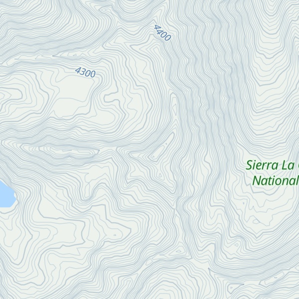 Map of Pico La Alpargata