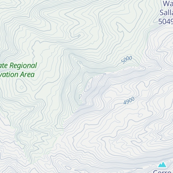 Map of Cerro Huayjuiri