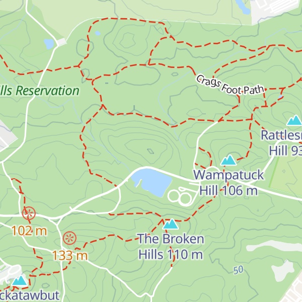 Map of Fox Hill