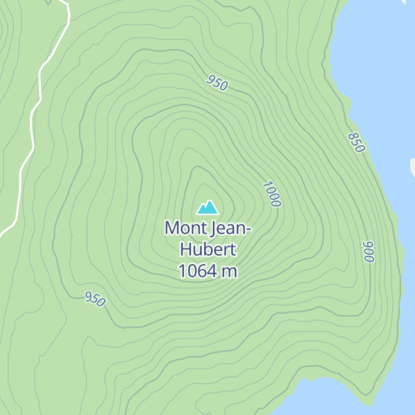 Map of Mont Jean-Hubert