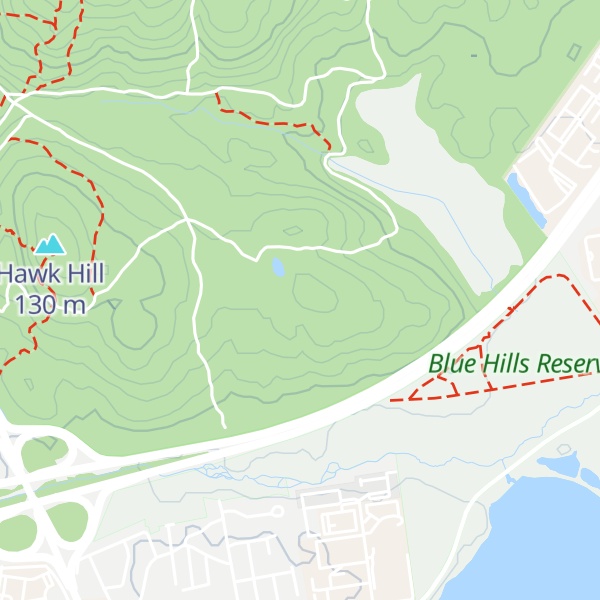 Map of Southeast Ridge