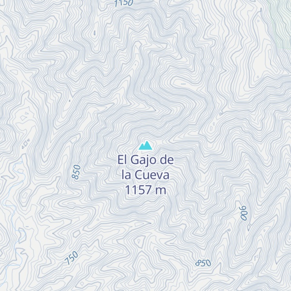 Map of El Gajo de la Cueva