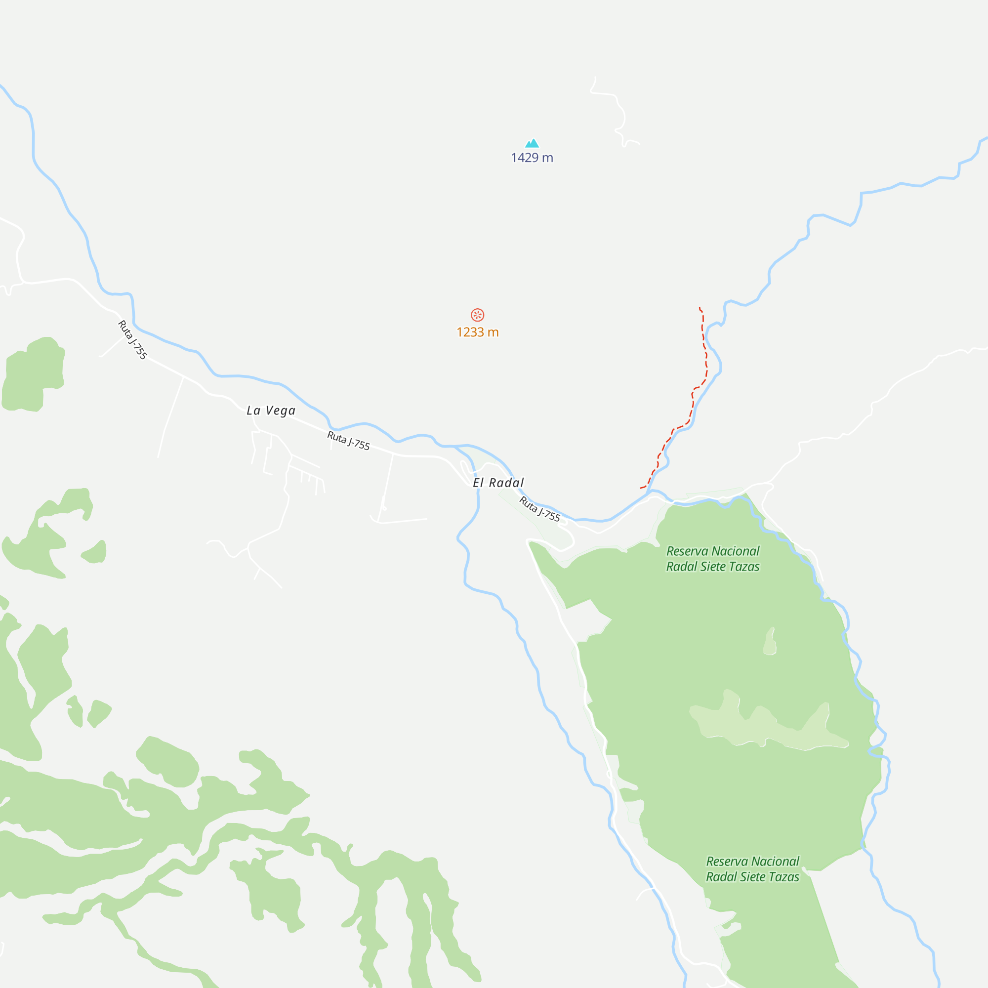 Cabaña Rincón de Nachito map