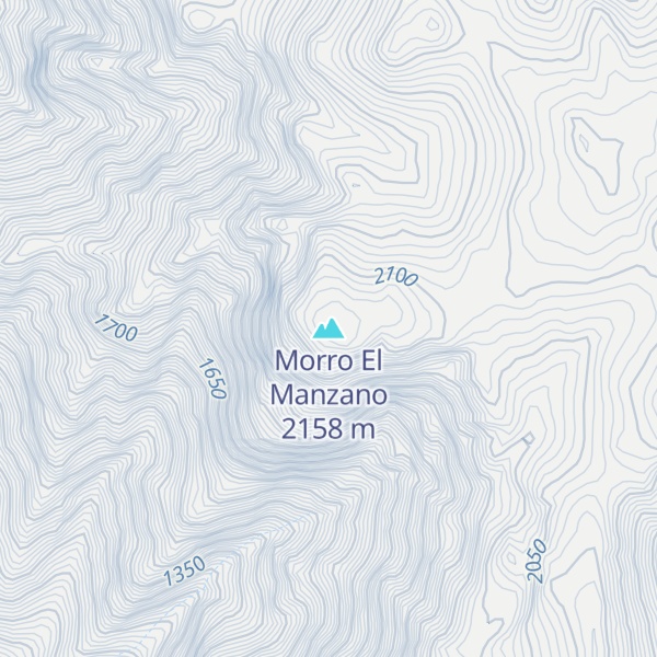 Map of Morro El Manzano
