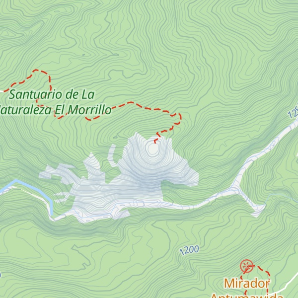 Map of Cerro El Morrillo