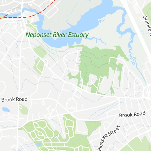 Map of Milton Hill