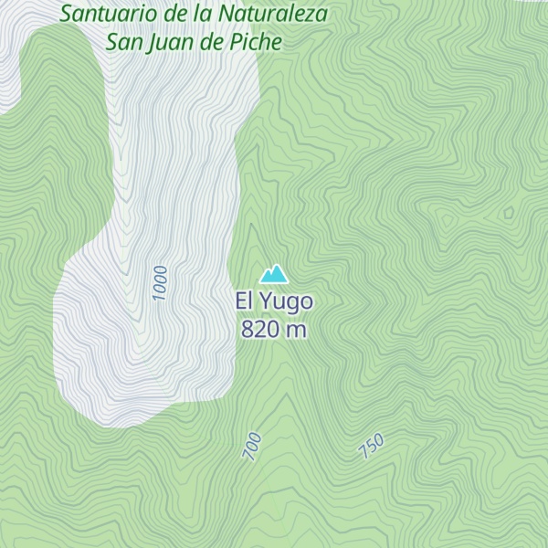 Map of El Yugo