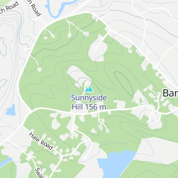 Map of Sunnyside Hill