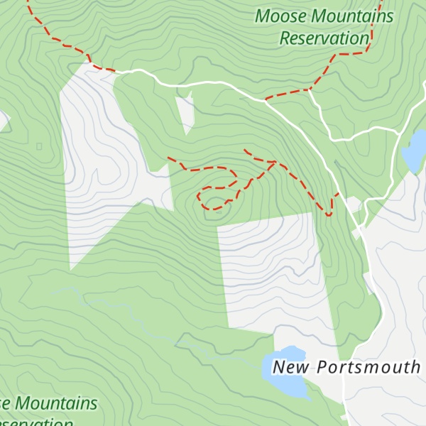 Map of Phoebes Nable Mountain