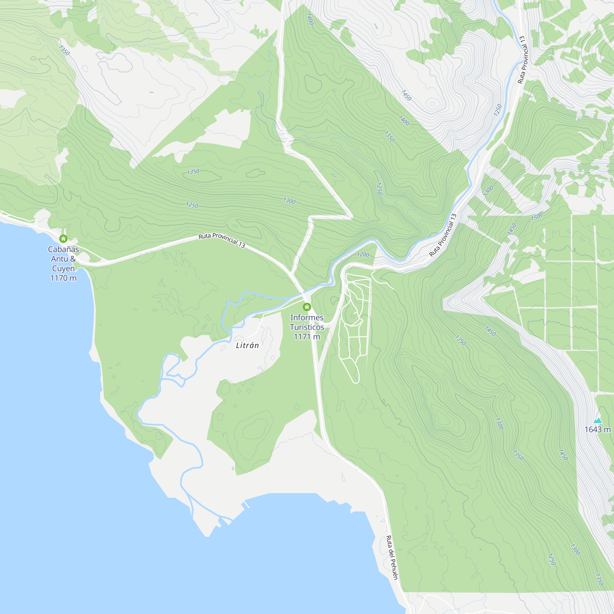 Informes Turísticos map