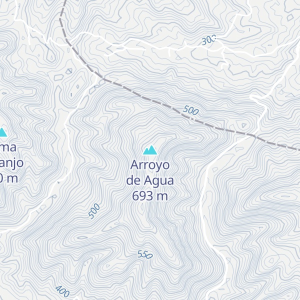 Map of Arroyo de Agua