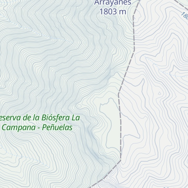 Map of Cerro Casas de Piedra