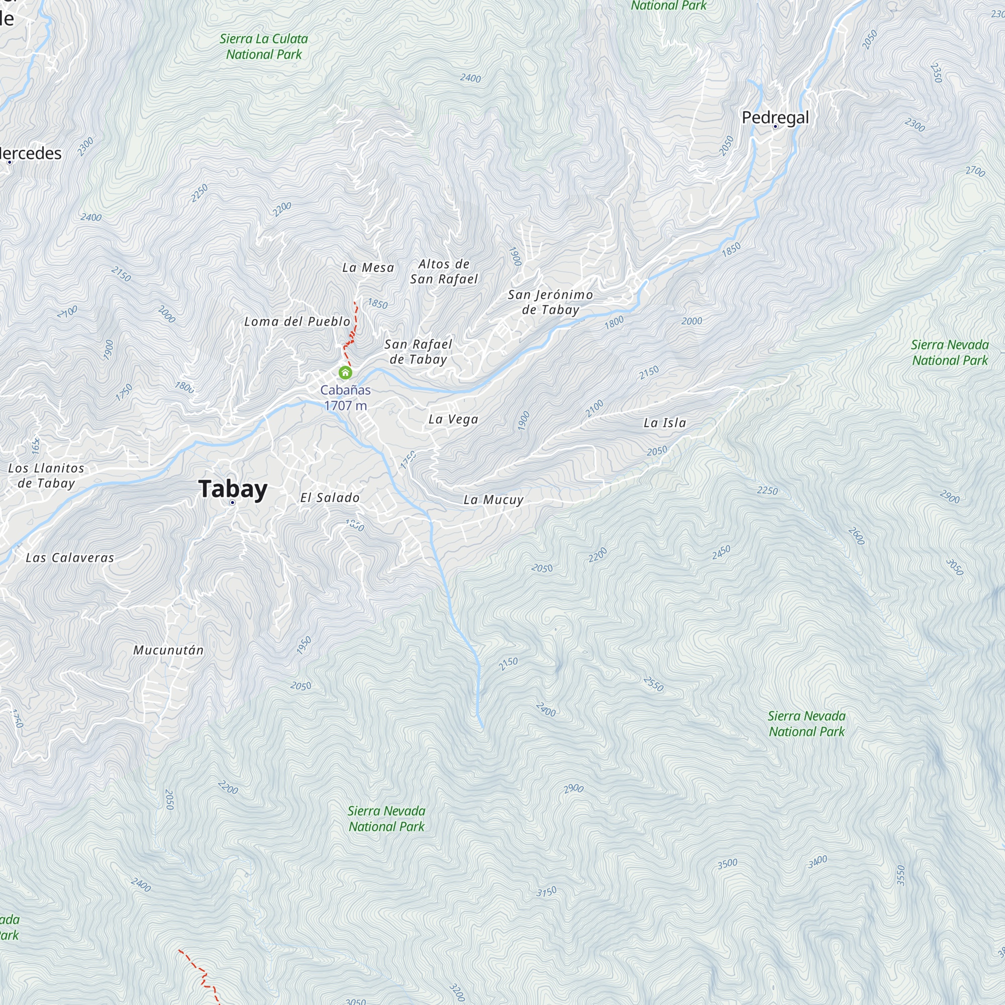 Cabañas El Viejo map