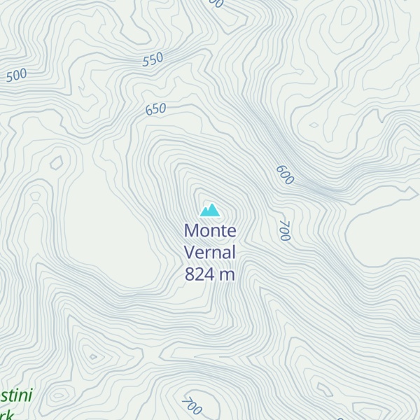 Map of Monte Vernal