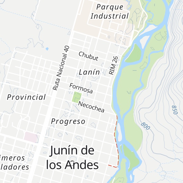 Map of Cisnero house