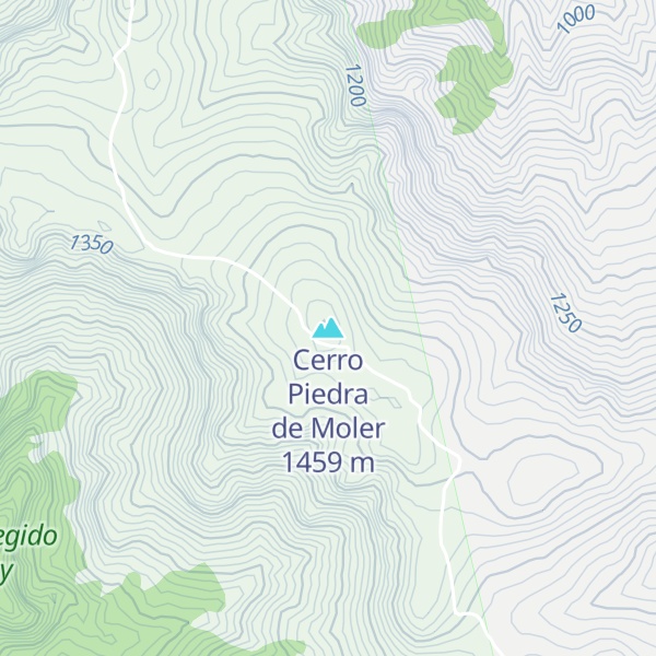 Map of Cerro Piedra de Moler