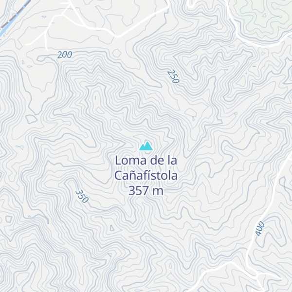 Map of Loma de la Cañafístola