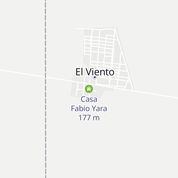 Map of Casa Fabio Yara