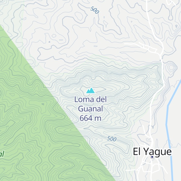Map of Loma del Guanal