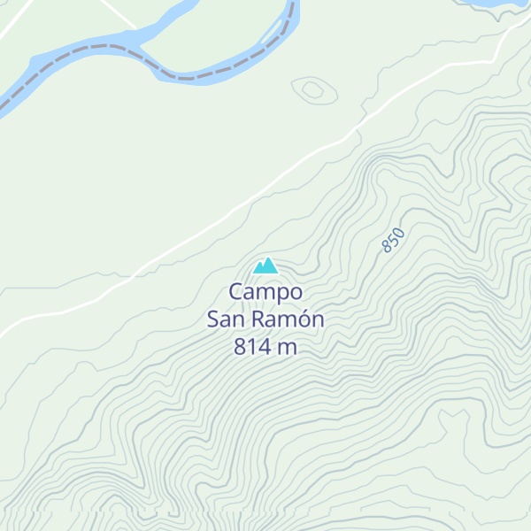 Map of Campo San Ramón