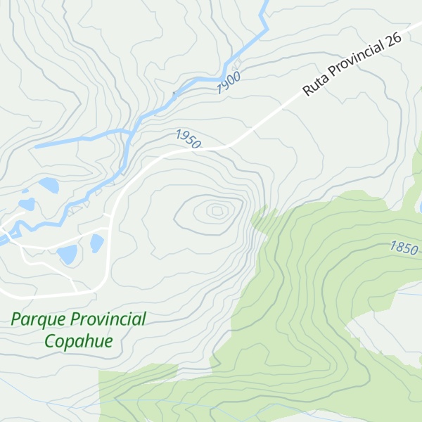 Map of Cerro Las Máquinas