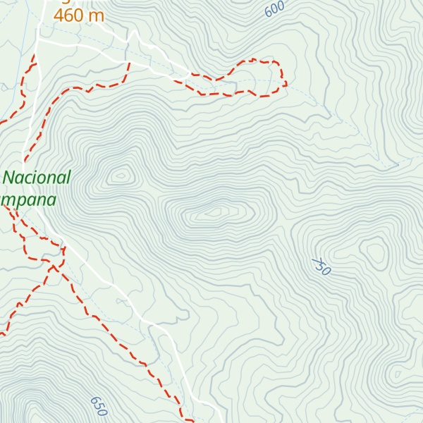Map of El Guanaco
