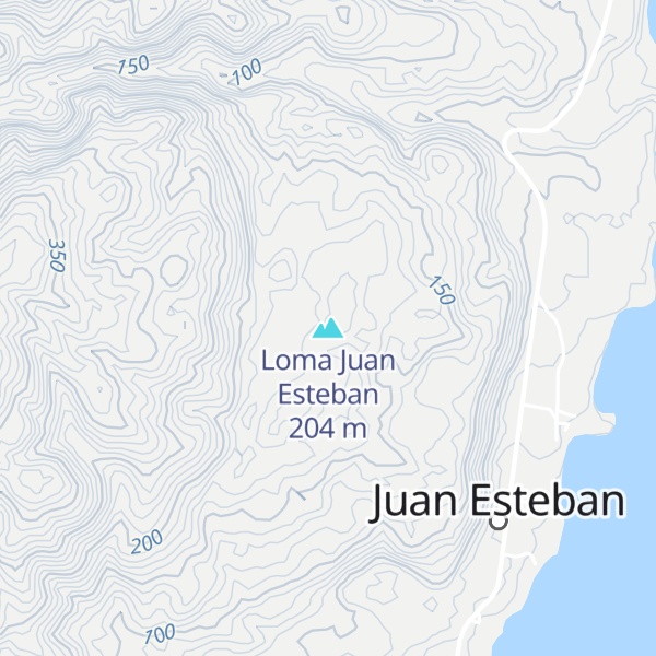 Map of Loma Juan Esteban