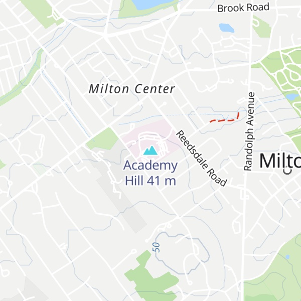 Map of Academy Hill