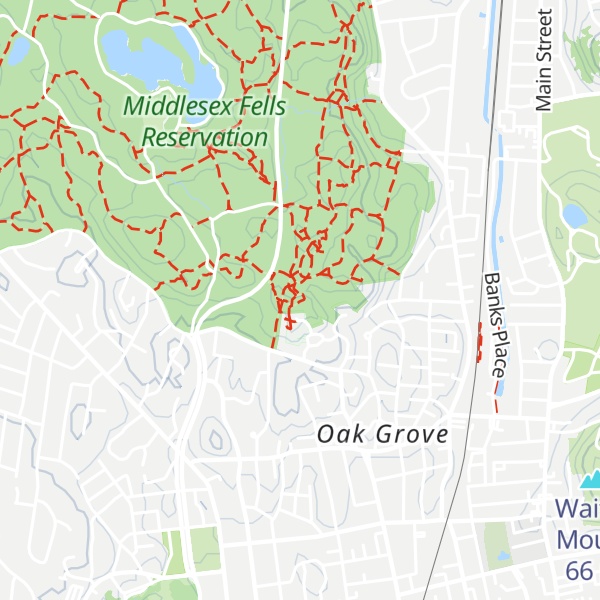 Map of Pinnacle Rock