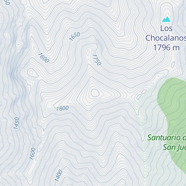 Map of Cerro La Matancilla