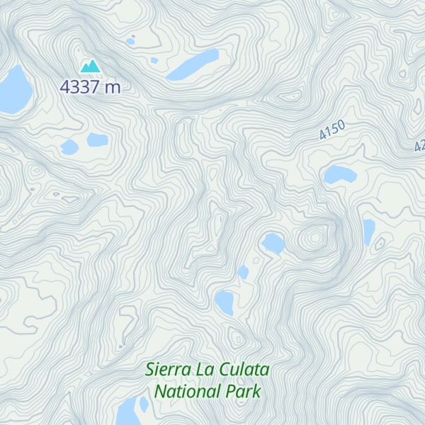 Map of Cerro La Torre