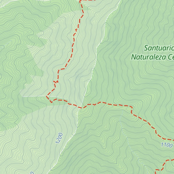 Map of Cerro Las Ventanas