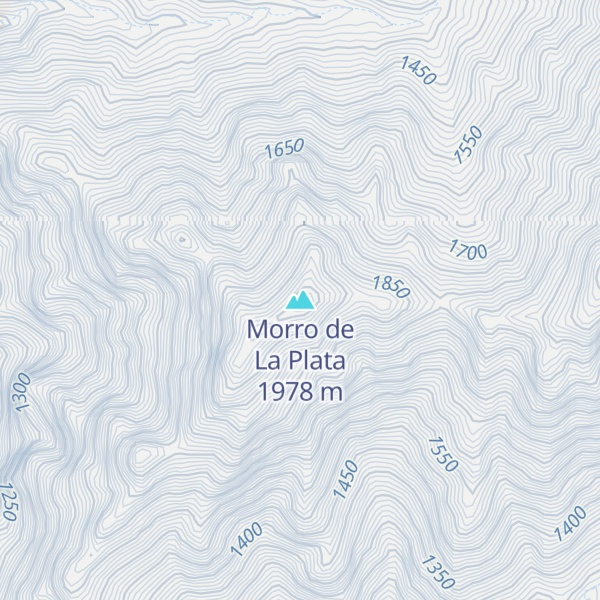 Map of Morro de La Plata