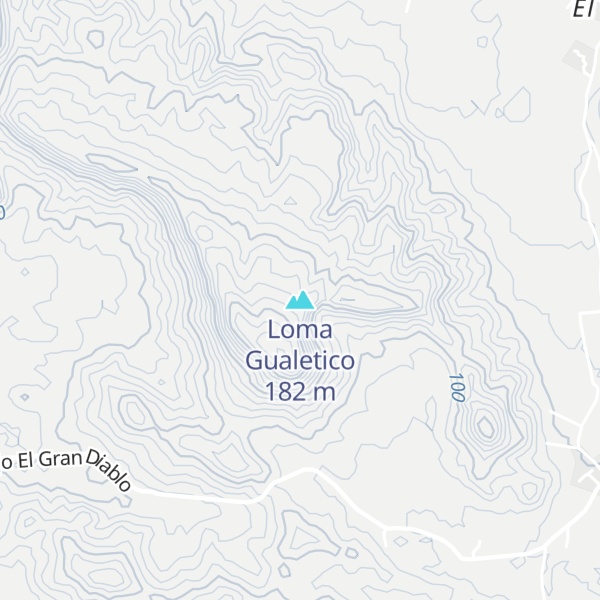 Map of Loma Gualetico