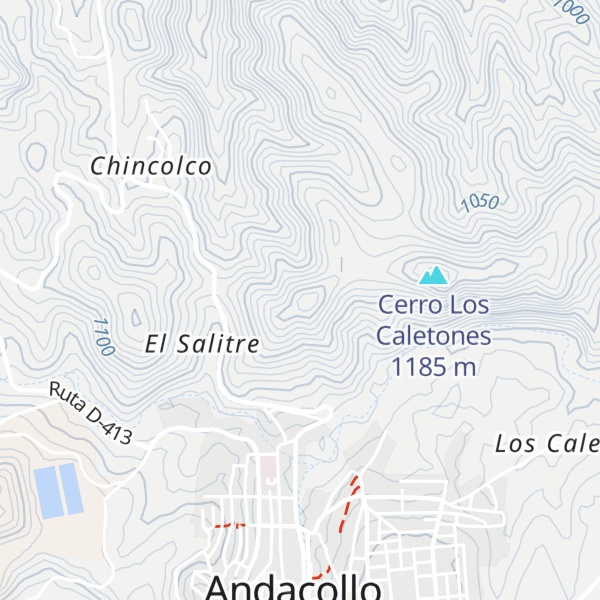Map of Cerro El Calvario