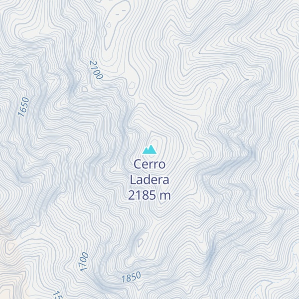 Map of Cerro Ladera