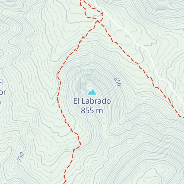 Map of El Labrado